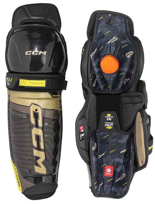 CCM Tacks AS-V Pro Senior Shin Guards 1 CCM Tacks AS-V Pro Senior Shin Guards
