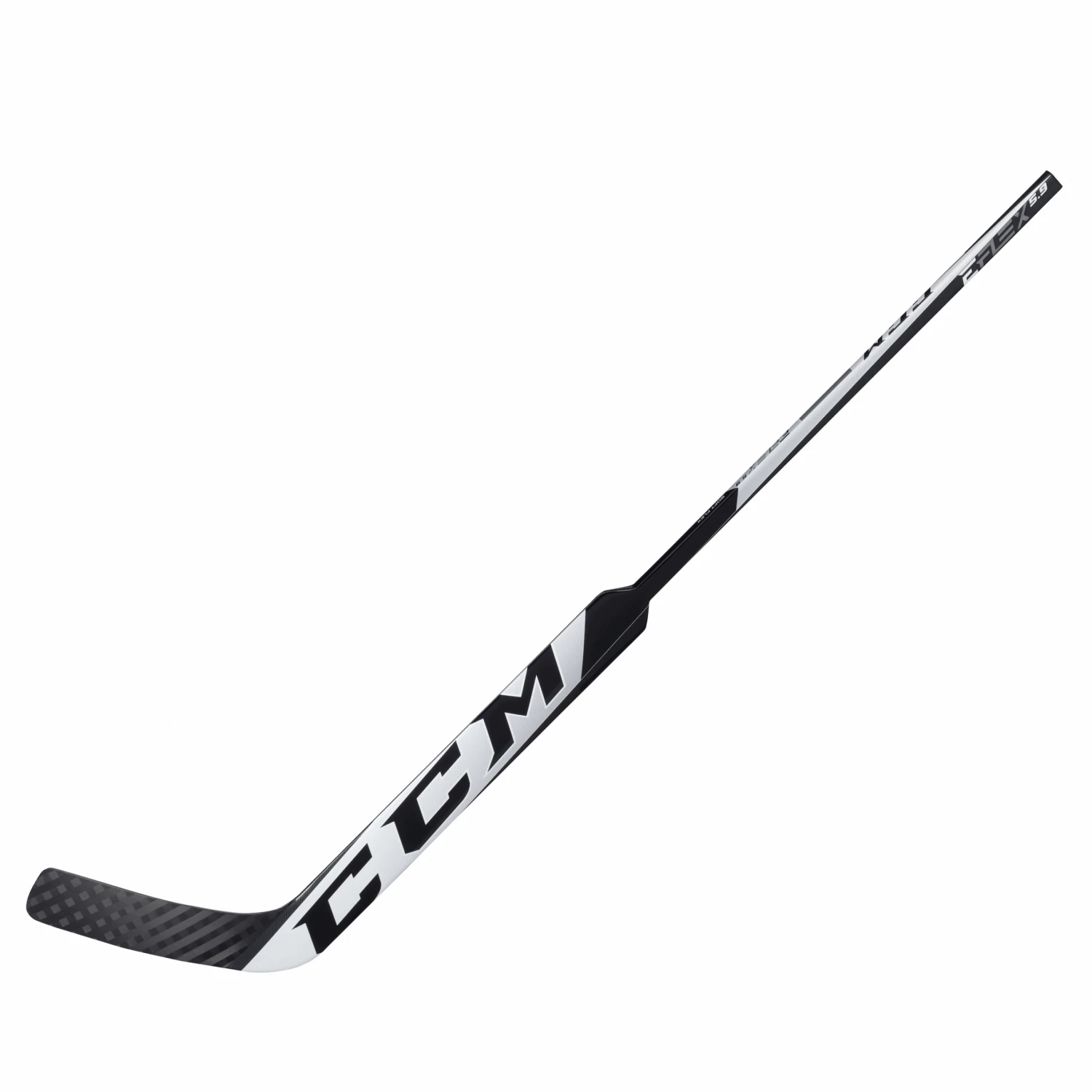 CCM EFLEX 5.9 Intermediate Goalie Stick (White/Black) 2 CCM EFLEX 5.9 Intermediate Goalie Stick (White/Black) - Image 2